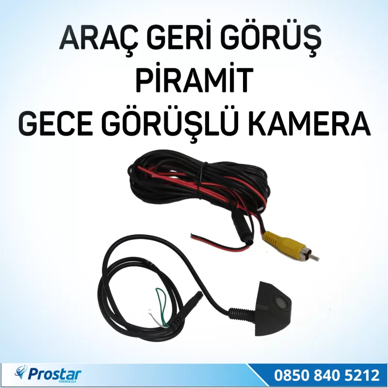 Geri Görüş Kamerası Piramit Tip Geri Vites Kamerası — kod 2100 — görsel 2
