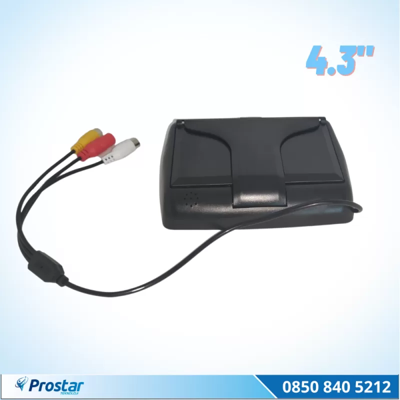 4.5 Inç Tft Lcd Araç Monitör Ekran + 1 Adet Geri Görüş Kamerası Dahil Set — kod 2696 — görsel 2