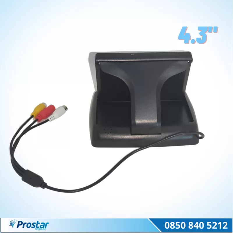 4.5 Inç Tft Lcd Araç Monitör Ekran + 1 Adet Geri Görüş Kamerası Dahil Set — kod 2696 — görsel 3